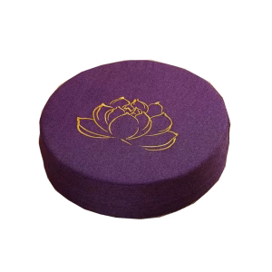 Coussin de méditation Yoga violet